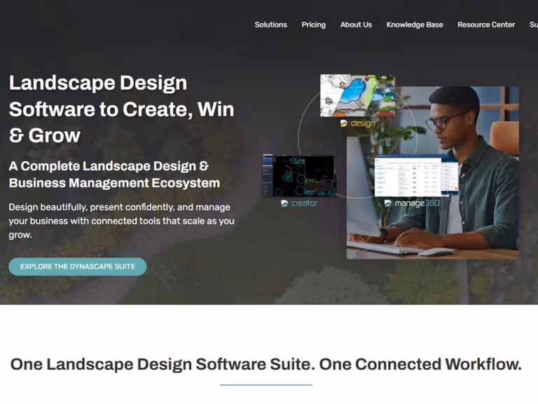 dynascape, software professionale di progettazione del paesaggio