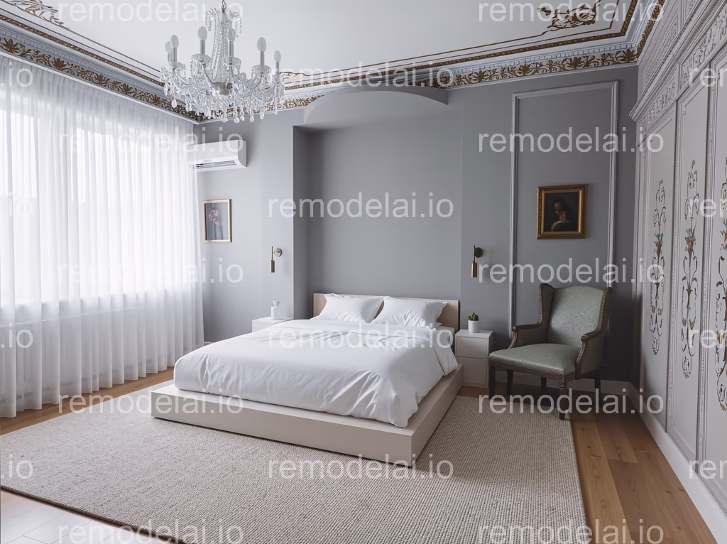 RemodelAI redesigned bedroom
