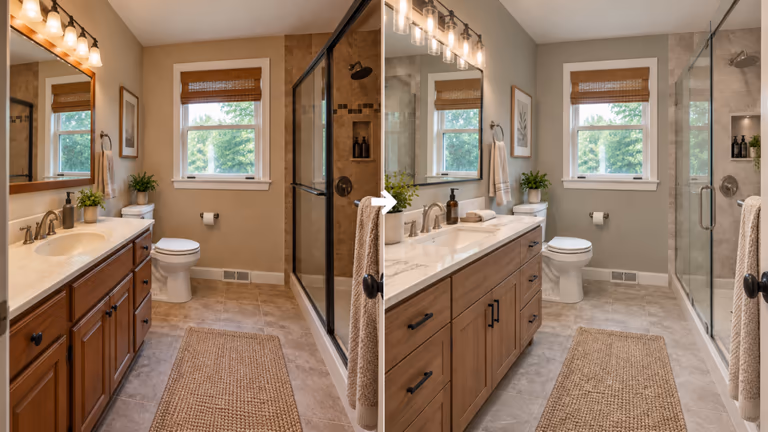paintit ai bathroom redesign before and after