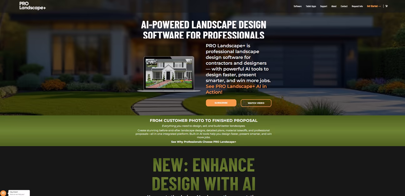 pro landscape plus professional landscape design software
