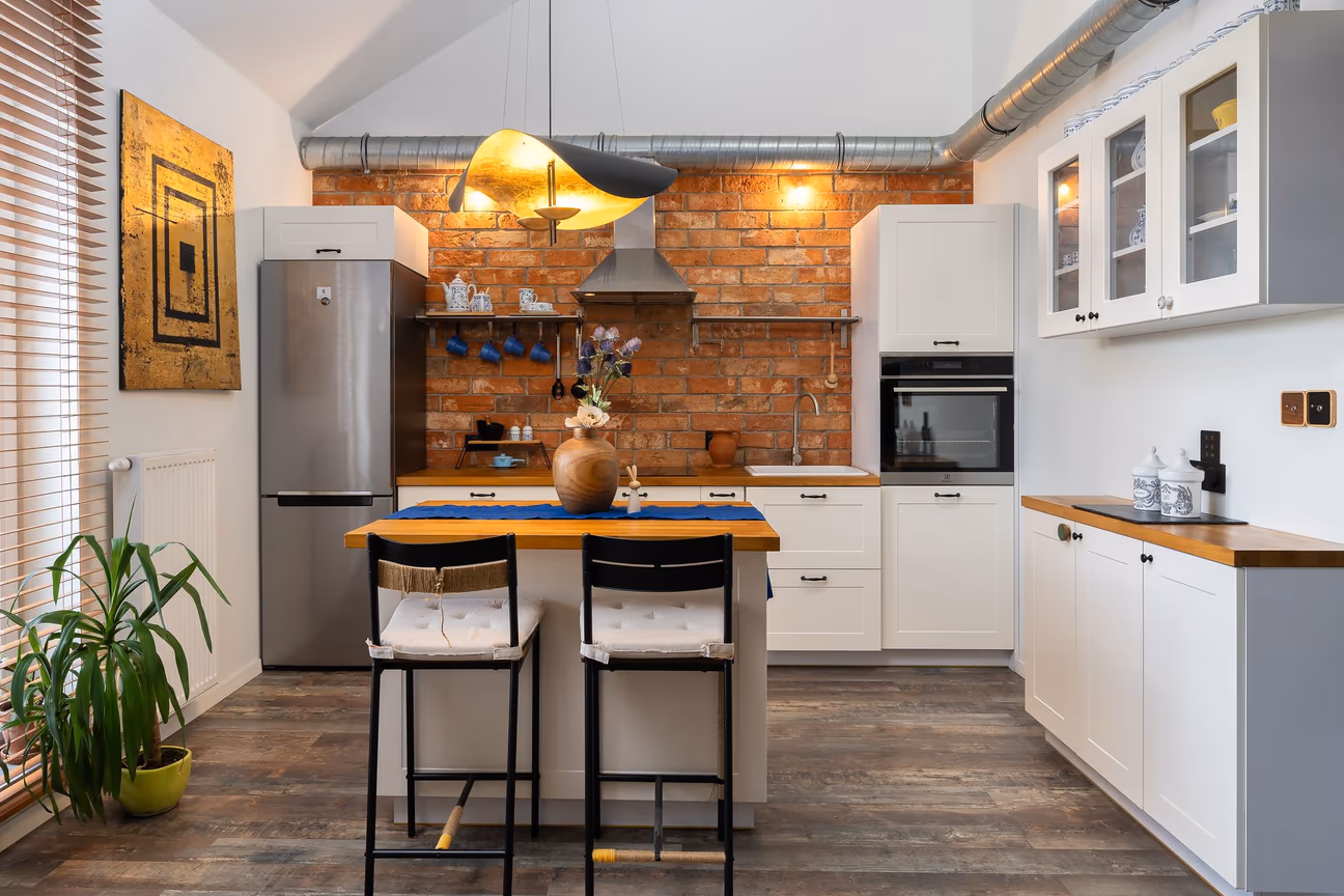 Original kitchen photo used to test all 8 tools