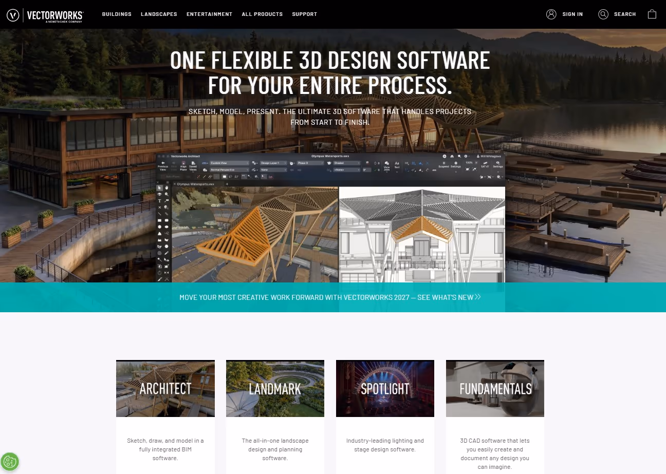 vectorworks landmark professional landscape design software