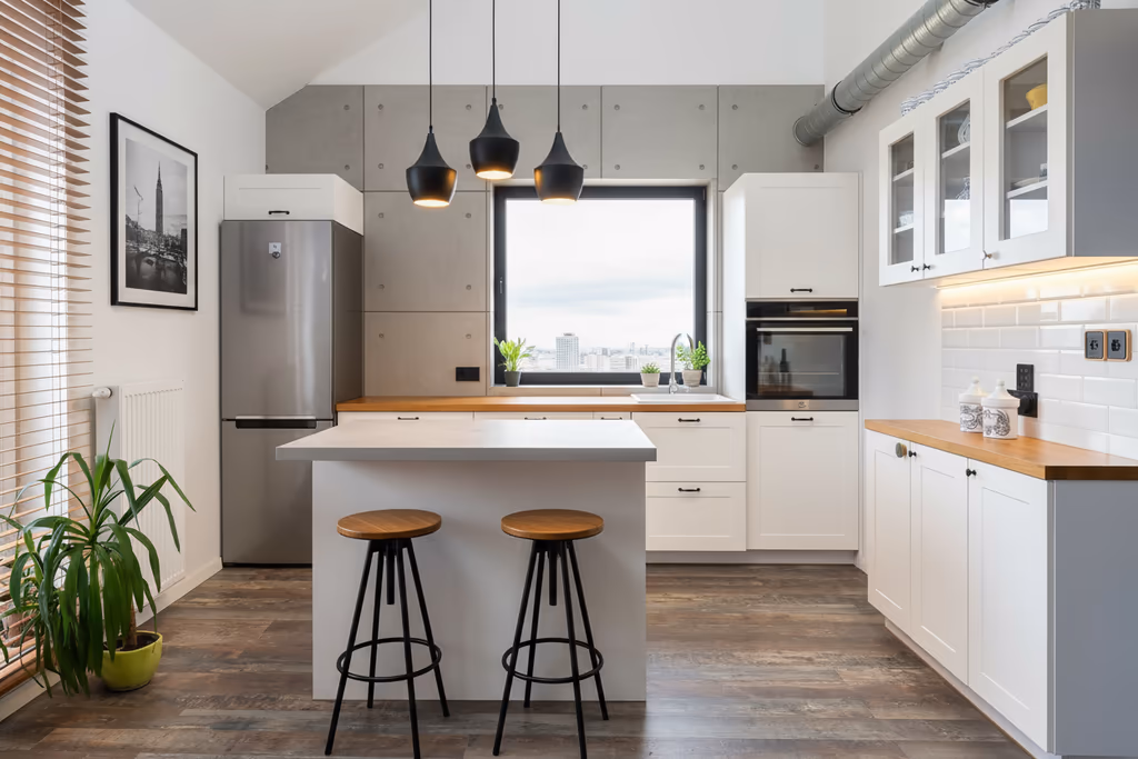 Kitchen design generated by Home Design AI