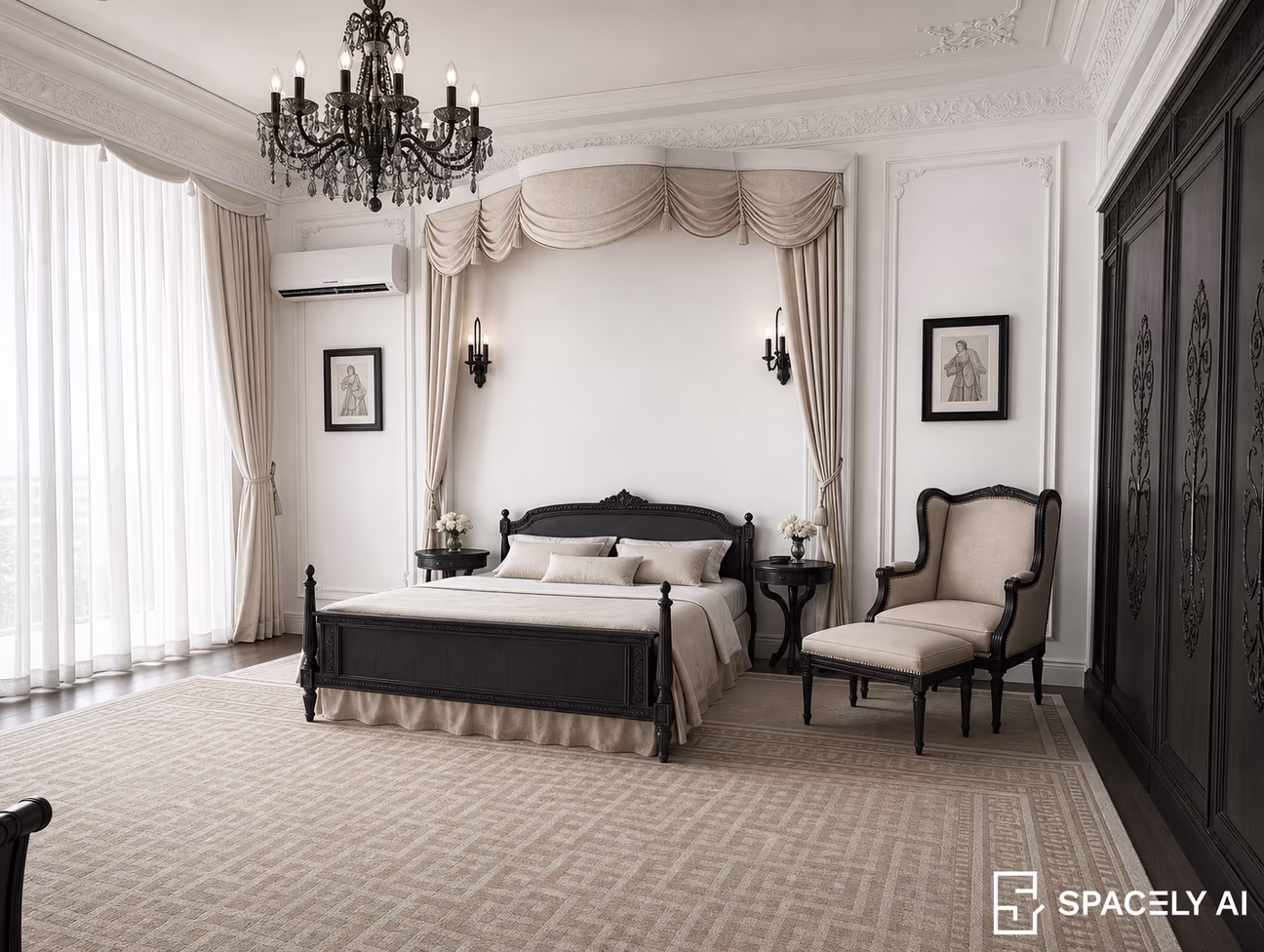 Spacely AI Redesigned Bedroom